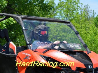Can-Am Maverick Scratch Resistant Vented Full Windshield