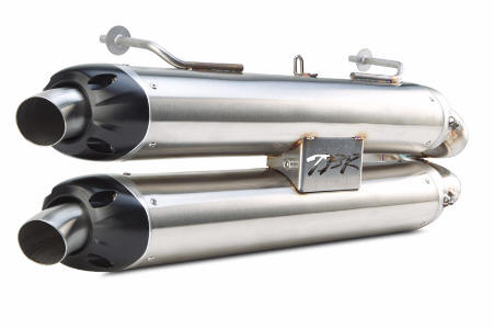two brothers exhaust rzr s1r stainless steel