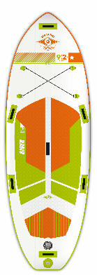 BIC Inflatable Stand Up Paddleboard 9'2 River Air