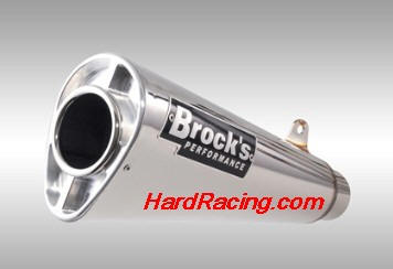 Brocks Performance Exhaust Alien 2 Stainless Kawasaki Z125