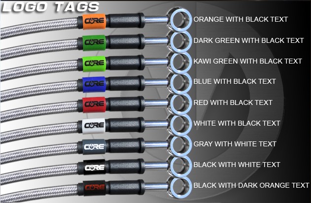 core-moto brake line tag colors