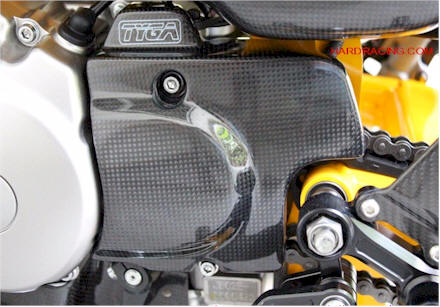 Honda Monkey 125 Tyga Performance Carbon Sprocket Cover BPCX-7442