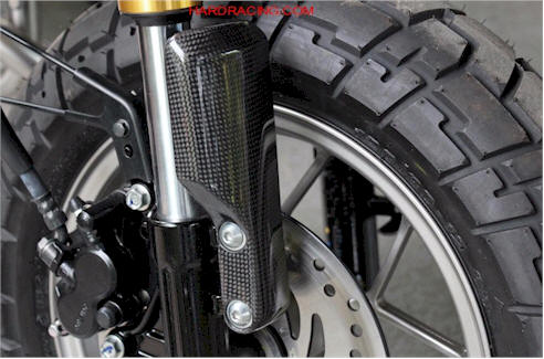 Honda Monkey 125 Tyga Performance carbon fork guards bpcc-7042