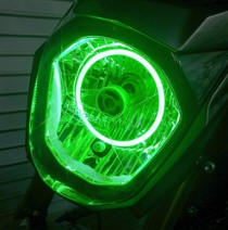 Pro Color Changing LED Halo Kit Kawasaki Z125