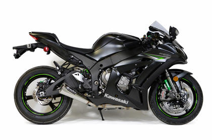 Brocks Exhaust Kawasaki ZX10r Polished