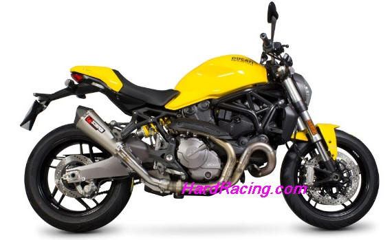 Scorpion Exhaust Ducati Monster 821 2014-18 Serket Taper