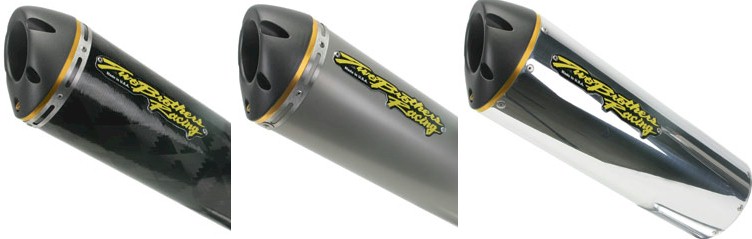 Two Brothers Racing 005-4230409-S1 S1R Silver Stainless Steel Slip-On Exhaust System 