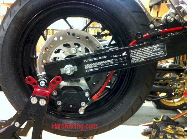 rear brake adapter and brembo caliper upgrade honda grom